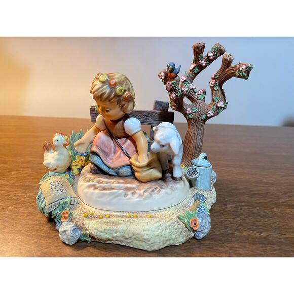 Goebel Hummelscapes Collection “Seeds of Friendship” 1999 Figurine. Read Details - Picture 1 of 8